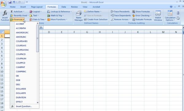 Excel Financial Formulas Quick Guide Learn Excel Now 1612