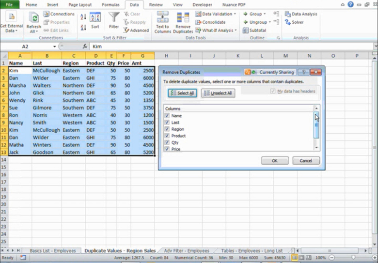 data analysis excel video