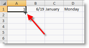 The Excel Fill Handle How To Quickly Add Data